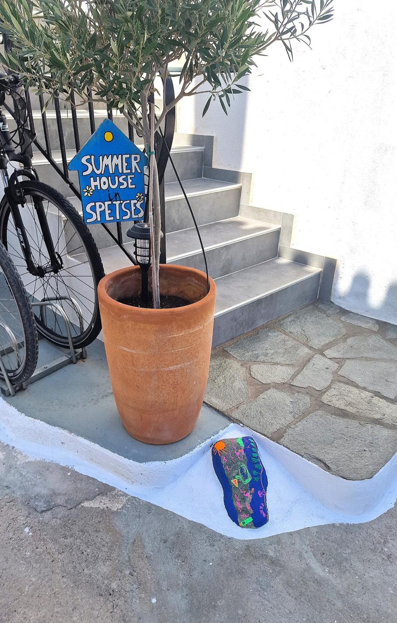 Summer House In Spetses Buitenkant foto